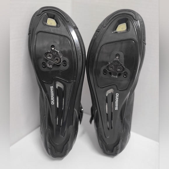 Shimano Men's Black SH-RP3 Wide Bicycle Shoes Sz 12 Wide 47E - Picture 9 of 16